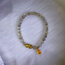 Load image into Gallery viewer, Golden Rutilated Quartz PiXiu Bracelet 金发晶貔貅手串