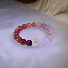 Load image into Gallery viewer, Gradient Yanyuan Agate Bracelet 渐变盐源玛瑙手串