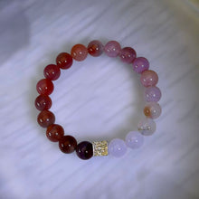 Load image into Gallery viewer, Gradient Yanyuan Agate Bracelet 渐变盐源玛瑙手串