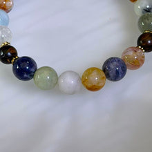 Load image into Gallery viewer, Multi-Crystals Sandalwood Bracelet 多宝水晶檀木手串