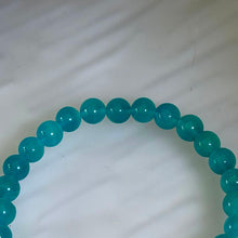 Load image into Gallery viewer, Amazonite White Clover Bracelet 天河石白润四叶草手链