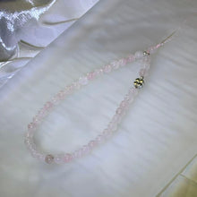 Load image into Gallery viewer, Rose Quartz Loop Charm 粉水晶环形挂件