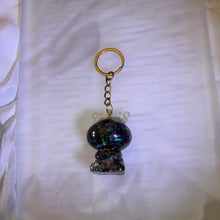 Load image into Gallery viewer, Amethyst Resin Reindeer Charm 紫水晶滴胶麋鹿挂件