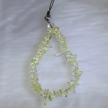 Load image into Gallery viewer, Citrine Clear Quartz Freeform Charm 黄水晶白水晶随型挂件