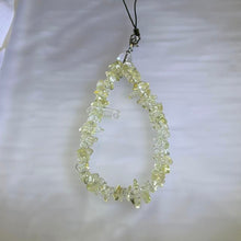 Load image into Gallery viewer, Citrine Clear Quartz Freeform Charm 黄水晶白水晶随型挂件