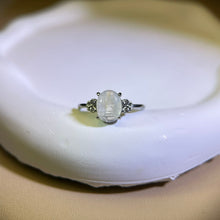 Load image into Gallery viewer, Moonstone Adjustable Ring 冰长石月光石镶嵌活口戒指