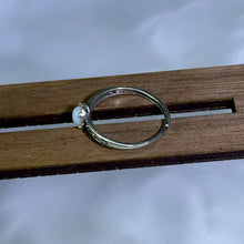 Load image into Gallery viewer, 925 Silver White Opal Adjustable Ring 白欧泊银镶嵌活口戒指