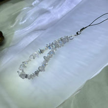 Load image into Gallery viewer, Labradorite Bead Charm for Phone/Bag/Keychain 拉长石灰月光石珠链挂饰/手机链/包挂/钥匙链