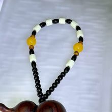 Load image into Gallery viewer, Sandalwood Gourd Handpiece/Charm for Bag/Car 紫檀木葫芦挂饰/手把件/包挂/车挂