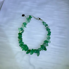 Load image into Gallery viewer, Green Aventurine Beads Bracelet 绿色东陵玉珠链手链