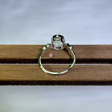 Load image into Gallery viewer, White Opal Adjustable Ring 白欧泊活口戒指