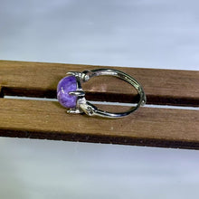 Load image into Gallery viewer, Charoite Adjustable Ring 紫龙晶活口戒指