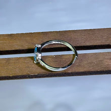 Load image into Gallery viewer, London Blue Topaz Adjustable Ring 伦敦蓝托帕石活口戒指