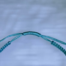 Load image into Gallery viewer, Light Green Jadeite Pixiu Handwoven Bracelet 糯种晴绿翡翠貔手编手链