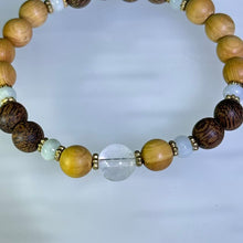 Load image into Gallery viewer, Agarwood & Cliff Cypress Bead Bracelet 沉香木崖柏木手串