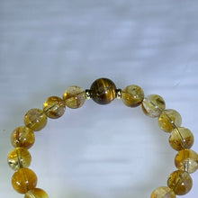 Load image into Gallery viewer, Citrine & Yellow Tiger’s Eye Bead Bracelet 黄水晶黄虎眼手串