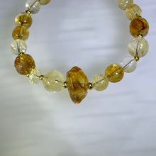 Load image into Gallery viewer, Citrine Bead Bracelet 黄水晶手串