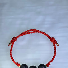 Load image into Gallery viewer, Lava Handwoven Bracelet 火山石手编手链