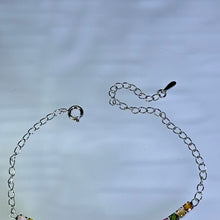 Load image into Gallery viewer, Rainbow Tourmaline Bracelet 彩虹碧玺镶嵌手链