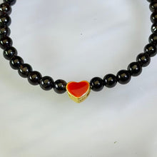 Load image into Gallery viewer, Red Almandine Garnet Beaded Bracelet 酒红石榴石手串