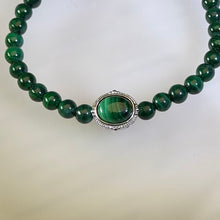 Load image into Gallery viewer, Malachite Beaded Bracelet 孔雀石手串