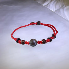 Load image into Gallery viewer, Botswana Agate Adjustable Handwoven Bracelet 波斯湾玛瑙可调节手编手绳