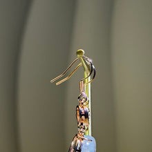 Load image into Gallery viewer, Aquamarine Drop Earrings 海蓝宝耳坠
