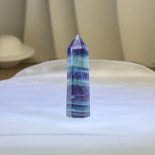 Load image into Gallery viewer, Fluorite Pointed Tower 萤石单尖六棱柱