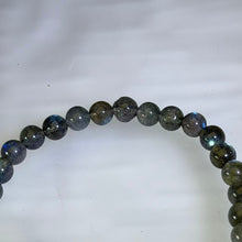 Load image into Gallery viewer, Labradorite Beaded Bracelet 拉长石灰月光石手串