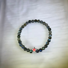 Load image into Gallery viewer, Labradorite Beaded Bracelet 拉长石灰月光石手串