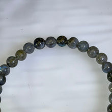 Load image into Gallery viewer, Labradorite Beaded Bracelet 拉长石灰月光石手串