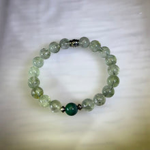 Load image into Gallery viewer, Green Quartz Beaded Bracelet 绿水晶手串