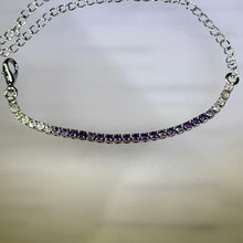 Load image into Gallery viewer, Amethyst Bracelet 紫水晶镶嵌手链
