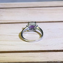 Load image into Gallery viewer, Amethyst Fixed Size Ring 紫水晶镶嵌戒指