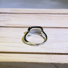 Load image into Gallery viewer, White Sugar Druzy Quartz Adjustable Ring 天然砂糖结晶白晶簇镶嵌活口戒指