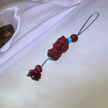 Load image into Gallery viewer, Cinnabar Zakiram Charm 朱砂扎基拉姆挂饰