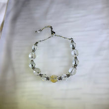 Load image into Gallery viewer, Clear Quartz Citrine Adjustable Bracelet 白水晶黄水晶可调节手链