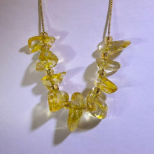 Load image into Gallery viewer, Citrine Adjustable Necklace 黄水晶可调节项链