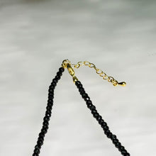 Load image into Gallery viewer, Smoky Quartz Black Spinel Necklace 茶晶黑尖晶石项链