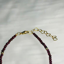 Load image into Gallery viewer, Purple Rhodolite Garnet Bracelet 紫牙乌石榴石手链
