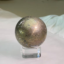Load image into Gallery viewer, Pyrite Sphere Specimen 黄铁矿球原石摆件