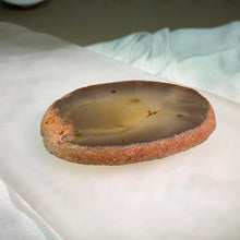 Load image into Gallery viewer, Grey Agate Slice Specimen 灰玛瑙切片摆件