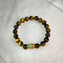 Load image into Gallery viewer, Tiger's Eye Beaded Bracelet 黄虎眼石圆珠手串