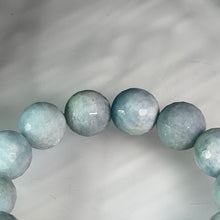 Load image into Gallery viewer, Aquamarine Beaded Bracelet 海蓝宝手串