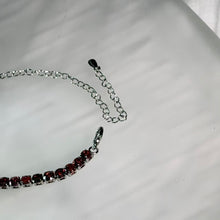 Load image into Gallery viewer, Red Almandine Garnet Bracelet 酒红石榴石手链