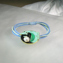 Load image into Gallery viewer, Starry Sky Whale Enamel Hair Tie 星空鲸鱼珐琅发圈