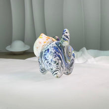 Load image into Gallery viewer, Lacquer Cypress Cat Figurine 大漆桧木猫摆件