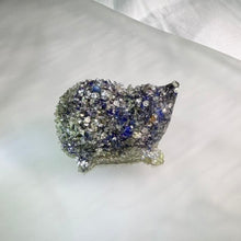 Load image into Gallery viewer, Lapis Lazuli Resin Hedgehog Figurine 青金石滴胶刺猬摆件