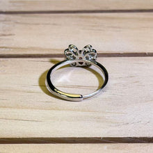 Load image into Gallery viewer, Red Almandine Garnet Butterfly Ring 酒红石榴石蝴蝶戒指