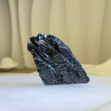 Load image into Gallery viewer, Black Tourmaline Raw Stone Figurine 黑碧玺原石摆件